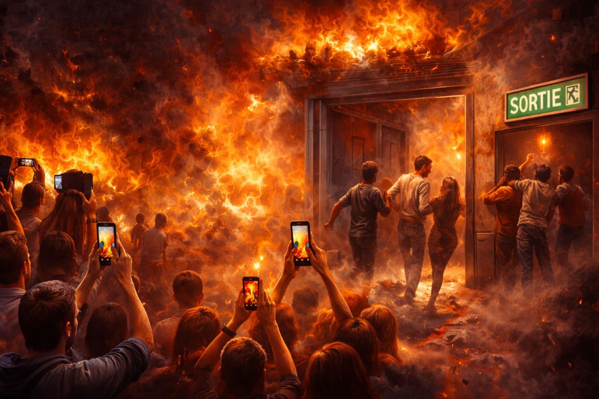 Filmer ou agir en situation d’urgence ?